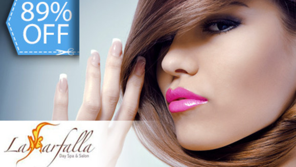 [Image: ¡Paga Q55 en lugar de Q515 por Cauterización de Keratina INOAR + Tratamiento Termo Reparador de Alfaparf + Corte de Puntas + Lavado Spa + Cepillado o Planchado + Gotas Selladoras + Parafina Fría en Manos en La Farfalla Day Spa y Salón!m]