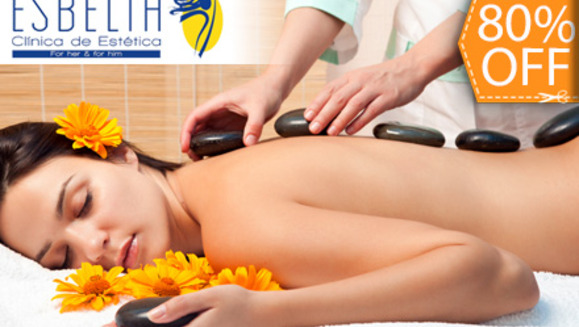 [Image: ¡Paga $22 en lugar de $110 por 1 Masaje Relajante + 1 Masaje con Piedras Calientes + 1 Limpieza Facial + 1 Vinoterapia Facial en Esbelta Clínica de Estética!m]