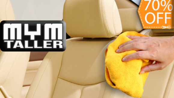 [Image: ¡Paga $25 en lugar de $84 por Limpieza Profunda de Tapicería + Pulido de Silvines + Limpieza de Rines + Lavado y Pasteado + Revisión de 21 Puntos en Taller y Carwash M y M!m]
