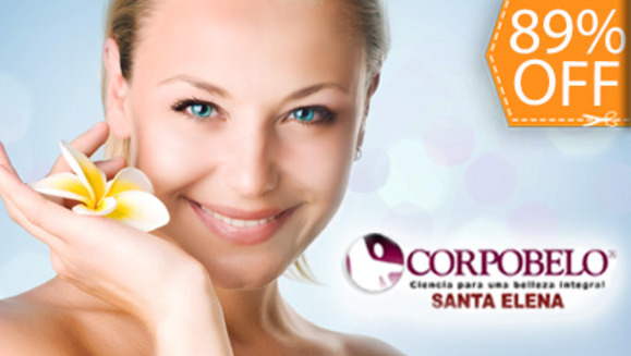 [Image: ¡Paga $39 en lugar de $340 por 2 Fotorejuvenecimientos Faciales IPL + 2 Microdermoabrasiones con Punta de Diamante + 2 Mascarillas de Colágeno en Corpobelo Santa Elena!m]