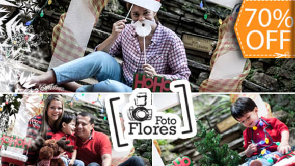 [Image: ¡Paga $45 en lugar de $150 por Sesión Fotográfica con Tema Navideño en Parque Bicentenario + CD con Mejores Fotografías + 10 Impresiones con Foto Flores! ¡Solo 75 cupones disponibles!m]