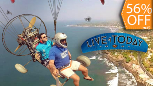 [Image: ¡Paga $55 en lugar de $125 por Vuelo en Paramotor en La Costa del Sol con El Salvador Parapente!m]
