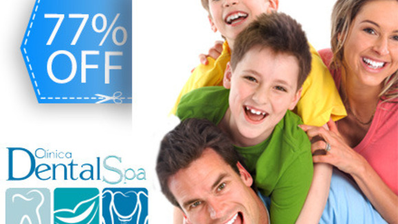 [Image: ¡Paga Q260 en lugar de Q1,150 por 2 Rellenos ó 1 Incrustación Estética + Limpieza Profunda con Ultrasonido + Pulido Dental con Profijet + Aplicación de Flúor + 2 Radiografías + Examen Dental y Evaluación con Cámara Intraoral en Dental Spa!m]