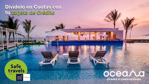 [Imagen:¡Oceana Resort TODO INCLUIDO! ¡Paga Q2,500 en Lugar de Q3,040 por Estadía Familiar para 2 Adultos y 2 Niños (Menores de 5 Años) en Habitación Superior + Impuestos Incluidos!]