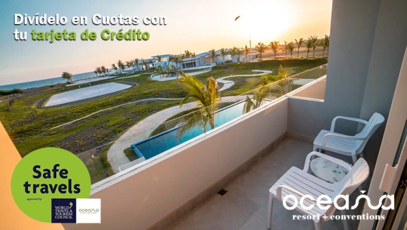 [Imagen:¡Oceana Resort TODO INCLUIDO! ¡Paga Q2,500 en Lugar de Q3,040 por Estadía Familiar para 2 Adultos y 2 Niños (Menores de 5 Años) en Habitación Superior + Impuestos Incluidos!]