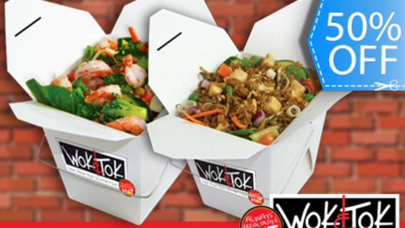 [Image: ¡Paga Q79 en lugar de Q158 por 2 Exquisitos Menús de Wok a Elección (Camarón, Cerdo, Res, Pollo) + 3 Opciones de Vegetales + Pasta o Arroz + 2 Bebidas y Más en Wok &amp; Tok!m]
