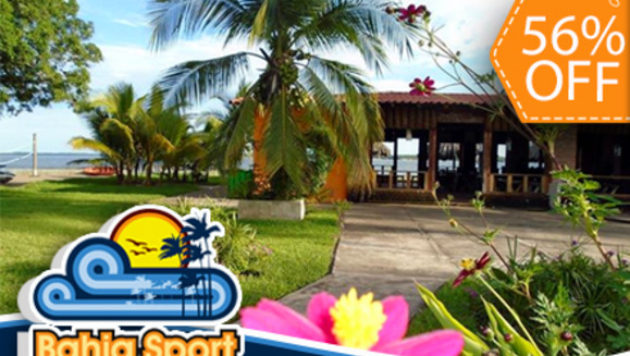 [Image: ¡Paga $33 en lugar de $75 por Estadía de 1 noche para 6 personas en Bahía Sport en la Bahía de Jiquilisco!m]