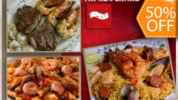 [Image: ¡Paga $12 y consume $24 en todo el delicioso menú de Tapas y Cañas!m]