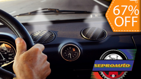 [Image: ¡Paga $21 en vez de $63 por Carga Completa de A/C + Revisión de Fugas y sistema de A/C y más en Seproauto!m]