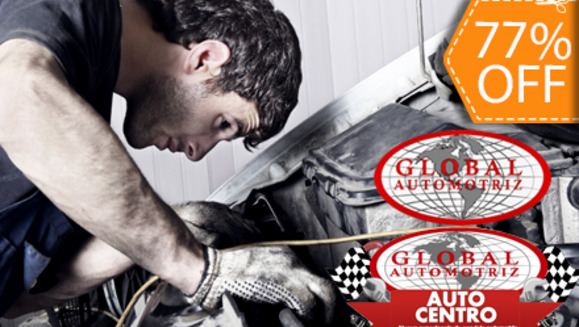 [Image: ¡Paga $22 en vez de $95 por Mantenimiento para vehículo que incluye: Cambio de 4/4 de Aceite + Filtro de Aceite + Inspección de Fugas + Limpieza de Frenos + Scanner computarizado  + Carwash Completo + Revisión de 32 Puntos en Global Automotriz!m]