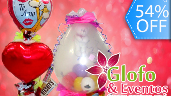 [Image: ¡Paga Q150 en vez de Q325 Por Romántico Arreglo de Globos a Elección en Glofo &amp; Eventos!m]