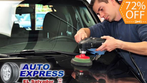 [Image: ¡Paga $19 en vez de $67 por Restauración de Pintura (Robin, Abrillantado, Pasteado) + Alineado y Balanceo Computarizado + Revisión de Frenos + Carwash Completo en Auto Express!m]