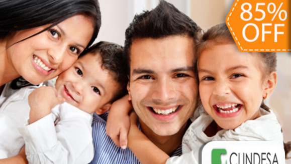 [Image: ¡Paga $30 en vez de $200 por 3 Rellenos de Resina Blanca o 3 Sellantes + Limpieza con Ultrasonido + Aplicación de Flúor + Evaluación con Cámara Intraoral y Diagnóstico + Aplicación de Flúor en Clindesa!m]