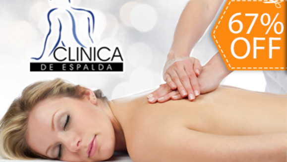 [Image: ¡Paga $15 en vez de $45 por 2 Masajes Relajantes o Reductivos + 1 Masaje Thermorelajante con Piedras de Jade + Consulta Médica en Clínica de Espalda!m]