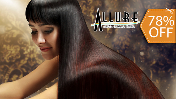 [Image: ¡Paga $39 en vez de $175 por Alisado de Keratina Brasileña + Tratamiento Post Keratina Lakmé + Corte con Estilo y Más en ALLURE Sala de Belleza!m]