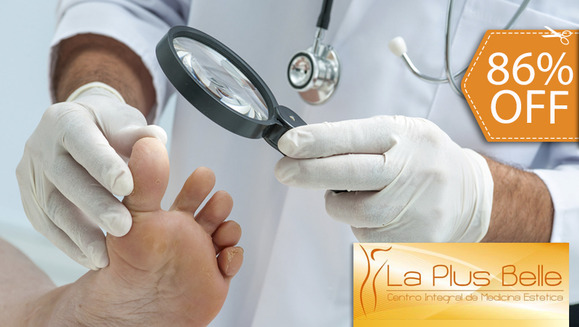 [Image: ¡Paga $39 en vez de $275 por 1 Sesión de Láser contra Hongos en Uñas + Aceite Ozonizado en La Plus Belle!m]