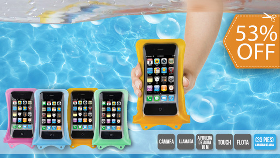 [Image: ¡Tu Celular También Merece Darse un Chapuzón! ¡Paga $18 en vez de $38 por Estuche Contra el Agua para SmartPhone!m]