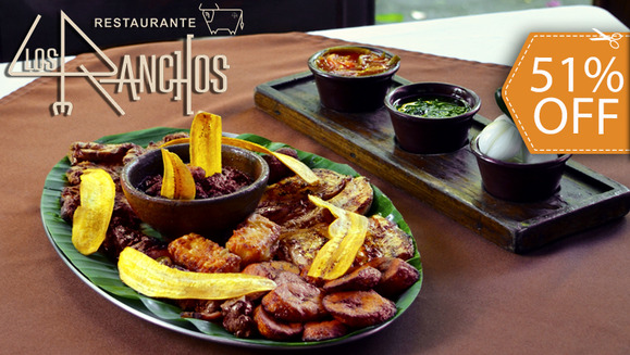 [Image: ¿Eres amante de la carne? ¡Paga $17.50 en vez de $35.50 por Deliciosa Parrillada Pinolera Para 2 con Lomito de Res, Pechuga de Pollo, Lomito de Cerdo y más + 2 Bebidas a Elección en Los Ranchos! SÓLO 753 CUPONES DISPONIBLESm]