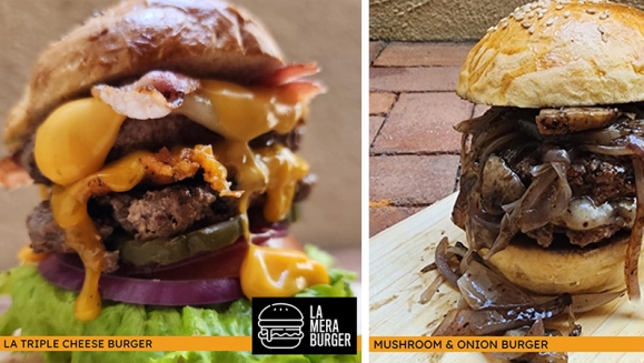 [Image: ¡Paga Q99 en Lugar de Q154 por 2 Combos de Hamburguesa a Elección entre: Western Burger, Jalapeño BBQ, Mushroom &amp; Onion, La Normal, Hawaiian Burger, Super Cheese Burger o Santa Fe + Papas Fritas + 2 Gaseosas!m]