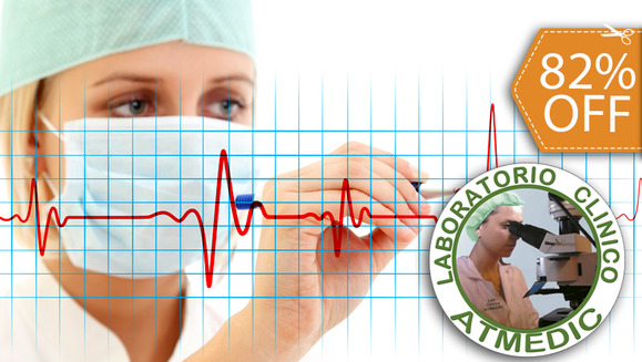[Image: ¡Paga $15 en vez de $85 por Paquete de 12 Exámenes de Laboratorio que Incluye: Hemograma, Colesterol, VDRL, Triglicéridos y más en Laboratorio Clínico ATMedic!m]