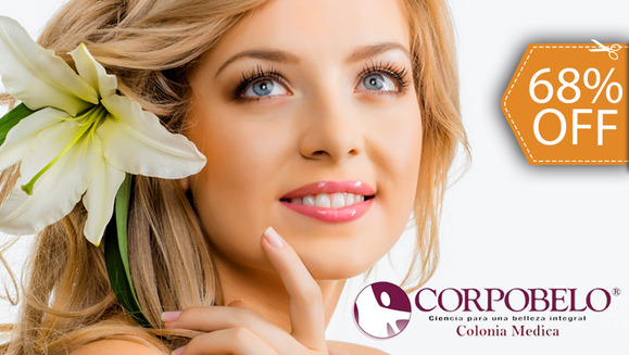 [Image: ¡Paga $19 en lugar de $60 por Paquete Facial Completo que Incluye: Oxigenoterapia + Limpieza + Vaporización + Exfoliación + Extracción de Puntos + Mascarilla + Altafrecuencia + Tonificación + Masaje en Cuello y Hombros en Corpobelo Colonia Médica!m]