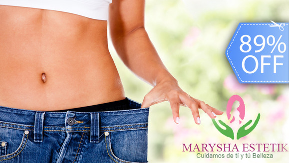 [Image: ¡Paga Q199 en vez de Q1,800 por Paquete Reductor y Moldeador Intensivo de 24 Tratamientos que Incluye: 4 Cavitaciones + 4 Vacumterapias + 4 Vibroterapias + 4 Mesoterapias Virtuales y Más en Marysha Estetik!m]