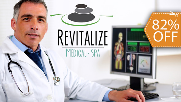 [Image: ¡Paga $25 en vez de $139 por Estudio Médico Biocuántico Completo + Consulta Médica + 4 Sesiones de Desintoxicación Corporal + 3 Masajes Relajantes en  Revitalize Spa!m]