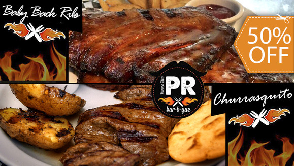 [Image: ¡El auténtico sabor sureño te espera! ¡Paga $10 y consume $20 en todo el Menú de Puerco Rico!m]