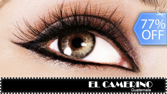 [Image: ¡Paga Q69 en vez de Q300 por Extensión o Rizado de Pestañas + Depilación y Diseño de Cejas en El Camerino!m]