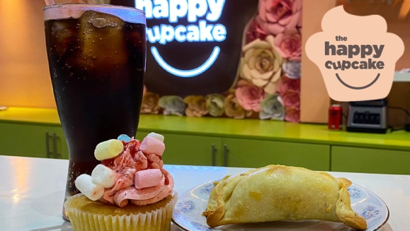[Image: ¡Paga $7 y consume $14 en Todo el Delicioso Menú de The Happy Cupcake!m]