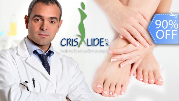 [Image: ¡Acaba ya con los hongos de las uñas! ¡Paga Q199 en vez de Q1,999 por Tratamiento Láser para Hongos en 2 Uñas + Examen Diagnóstico en Crisalide!m]