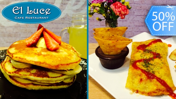 [Image: ¡Paga Q38 en vez de Q76 por Exquisito Menú de Desayuno a Elección + Plato de Fruta + Jugo o Café en El Luce Restaurante!m]