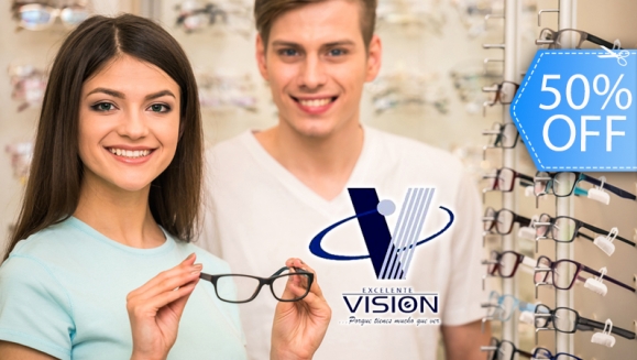 [Image: ¡Paga Q675 en lugar de Q1,350 por Lentes Graduados de Policarbonato Anti-Reflejo + Examen de la Vista + Aros a Elección + Estuche y Kit de Limpieza en Excelente Visión!m]