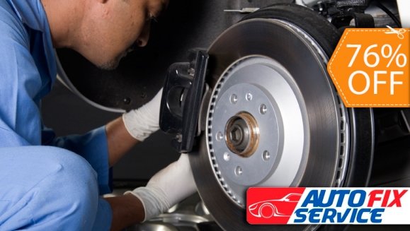 [Image: ¡Paga $12 en vez de de $50 por Revisión y Ajuste de Frenos + Balanceo de Llantas + Lavado de Motor y Más en Autofix Service!m]