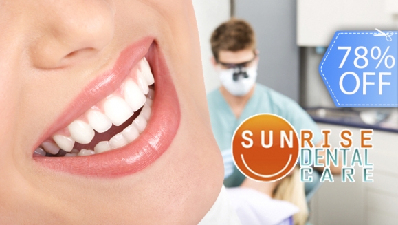 [Image: ¡Paga Q259 en vez de Q1,200 por Paquete Dental que Incluye 2 Rellenos o 4 Sellantes + Limpieza con Ultrasonido + Pulido Dental + Aplicación de Flúor + Examen Diagnóstico con Cámara Intraoral en Sunrise Dental Care!m]