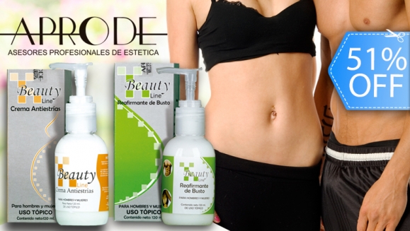 [Image: ¡Paga Q49 en vez de Q99 por Exclusivo Frasco de Crema Anti-Estrías o Crema Reafirmante de Busto en Aprode!m]