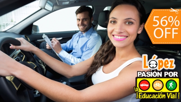[Image: ¿Necesitas aprender a Manejar? ¡Paga $52 en vez de $118 por 10 Clases Prácticas de 45 Minutos + 5 Clases Teóricas + 2 Clases de Mecánica Básica + 2 Preparaciones para Exámenes de Licencia y más en Escuela de Manejo López!m]