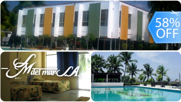 [Image: ¡Paga Q199 en lugar de Q475 por Estadía para 2 Adultos y 2 Niños en Habitación Doble o Triple con Impuestos Incluidos en Hotel Santa María del Mar!m]