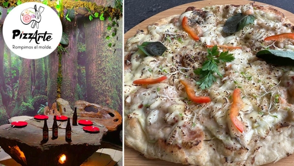 [Image: ¡Paga Q125 en Lugar de Q250 por All You Can Eat de Exquisita Pizza Artesanal con Ingredientes y Especialidades Gourmet (Tomahawk, Entraña, Jamón Serrano, Langosta, Camarón y Otros)!m]