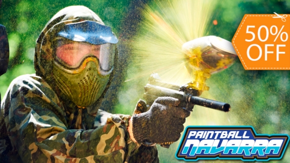 [Image: ¡Paga $15 en lugar de $30 por Paquete de Paintball que Incluye: 125 Paintballs + Uso de Campo +  2 Marcadoras Tipo M16 + 2 Máscaras Nuevas+  2 Chalecos Protectores  + Pase de Aire Ilimitado en Paintball Navarra!m]