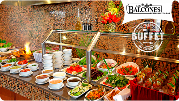 [Image: ¡Paga $30 en Lugar de $51.90 por Almuerzo o Cena Buffet para 2 con: Cocina Internacional, Parrillada, Barra de Ensaladas, Entremeses, Guarniciones, Postres y Más + 2 Jugos Naturales + 2 Cafés!m]