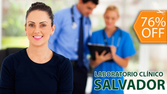 [Image: ¡Paga $15 en lugar de $63 por Paquete de 11 Exámenes de Chequeo General que Incluye: Análisis de Sangre, Glucosa, Colesterol y Más en Laboratorio Clínico Salvador!m]