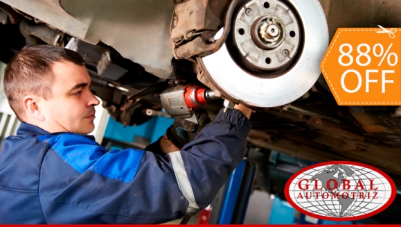 [Image: ¡Paga $11 en vez de $94 por Mantenimiento para Vehículo que incluye: Lavado de Motor + Revisión y Ajuste de Frenos + Rotación y Calibración de Llantas +Inspección de Fugas + Scanner computarizado  + Carwash Completo y Más en Global Automotriz!m]