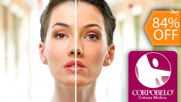 [Image: ¡Paga $19 en vez de $120 por 2 Sesiones en Área Facial que Incluyen: 1 Facial Profundo (Tonificación, Vaporización, Exfoliación, Extracción de Puntos, Alta Frecuencia, Crema y Mascarilla Hidratante) + 1 Microdermoabrasión en Corpobelo Colonia Médica!m]