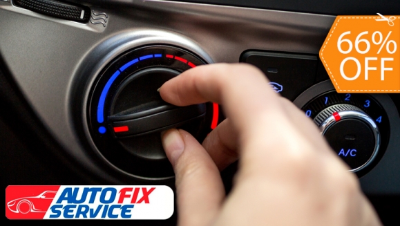 [Image: ¡Paga $22 en vez de $65 por  Carga Completa de Aire Acondicionado + Revisión de Fugas de A/C + Revisión de Sistema Eléctrico de A/C + Carwash Completo y Más en Autofix Service!m]