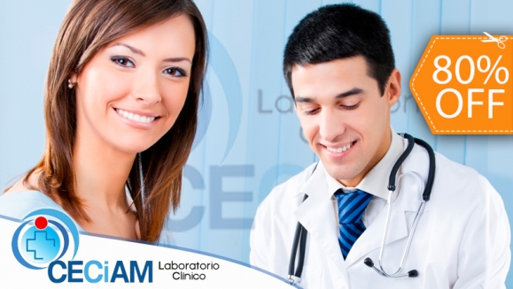 [Image: ¡Paga $15 en vez de $75 por Exámenes de Laboratorio a Elección entre Paquete para Evaluación de Rutina de Glucosa, Colesterol, Triglicéridos  y más o Paquete de  Exámenes Masculinos de Antígeno Prostático Total y Más en Laboratorio Clínico Ceciam!m]