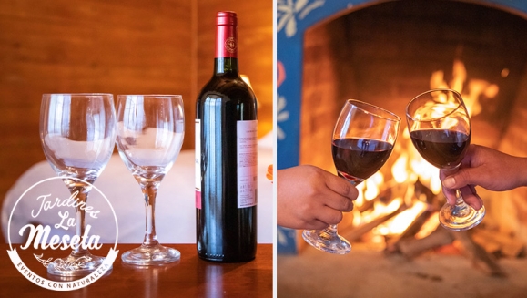 [Image: ¡Paga Q499 en Lugar de Q1,600 por Romántica Estadía para 2 en Cabaña con Chimenea + Media Botella de Vino + 2 Desayunos Europeos! ¡A Solo 10 Minutos de La Antigua!m]