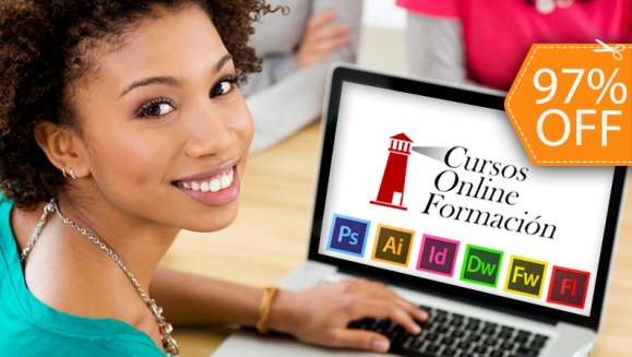 [Image: ¡Paga $19 en lugar de $558 por Curso Certificado en Línea a Elección entre: Diseño Gráfico, Diseño Web, Microsoft Office, Habilidades Empresariales o Secretariado con Cursos Online Formación!m]