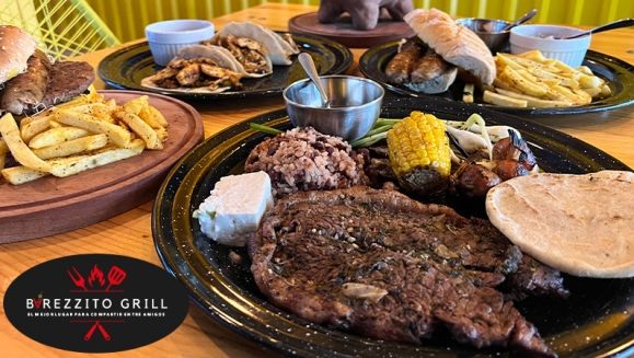 [Imagen:¡Paga $15 y Consume $30 en Menú de Barezzito Grill a Elección Entre: Parrilladas, Hamburguesas, Choripanes, Tacos, Entradas y Más!]