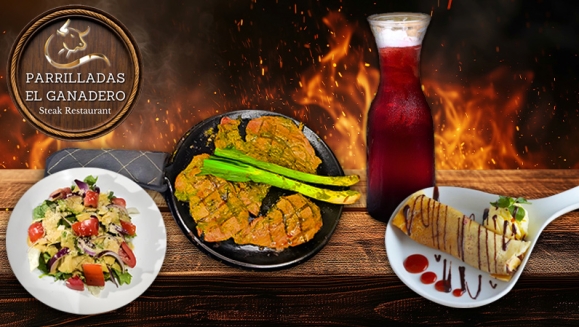 [Image: ¡Paga Q190 en Vez de Q320 por Parrillada Para 2 Personas Con: 1 Lb de Lomito + 1/2 Lb de Chorizo Argentino + 1 Ensalada Para Compartir + 2 Guarniciones a Elección + 1.5 Litros de Bebida + 2 Crepas de Nutella, Banano y Fresa + Café!m]